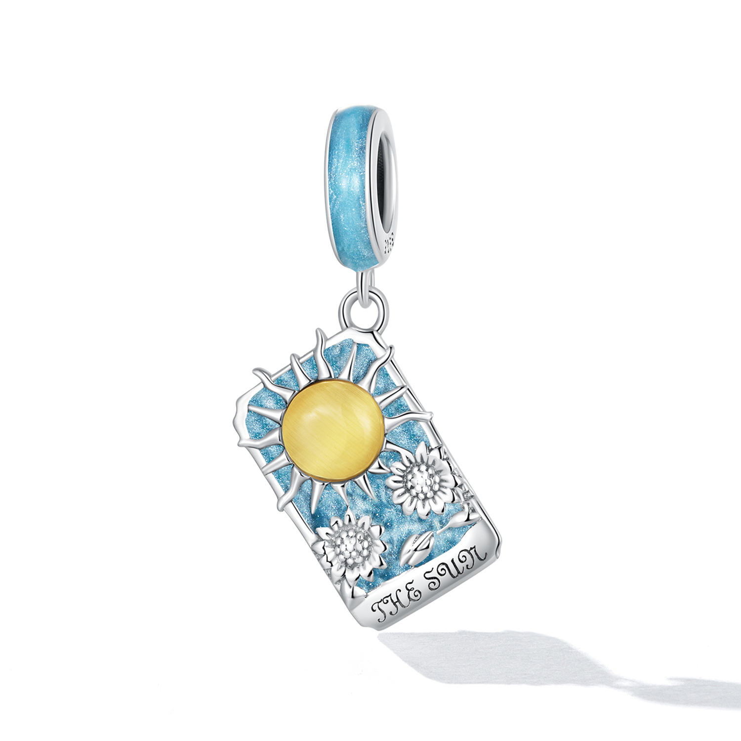 Pandora Style Tarot - Zon Hangende Bedel - SCC2264