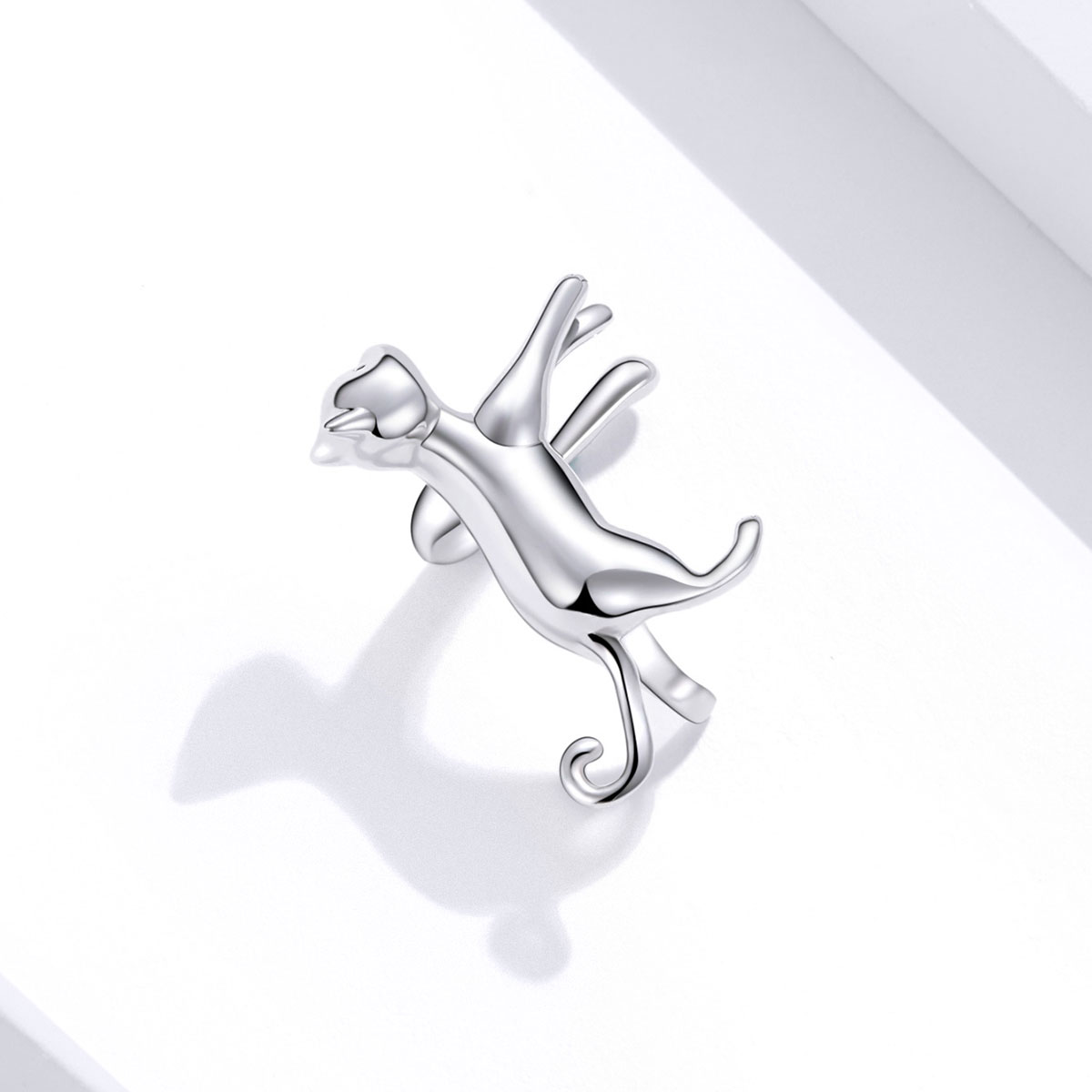 Pandora Style Schattig Kitten Oorclip - SCE967