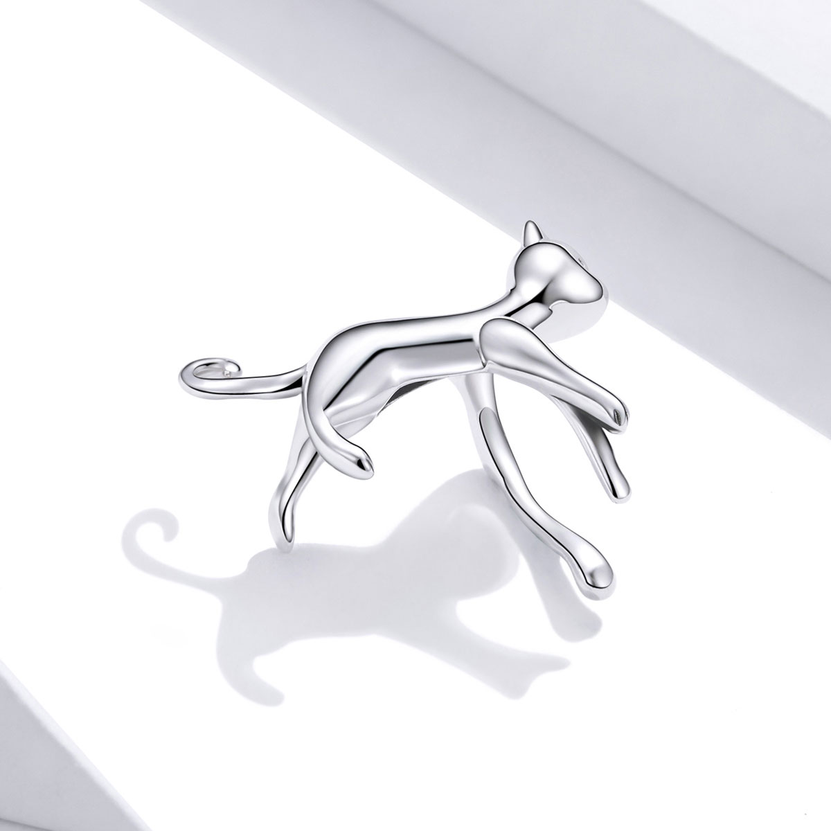 Pandora Style Schattig Kitten Oorclip - SCE967