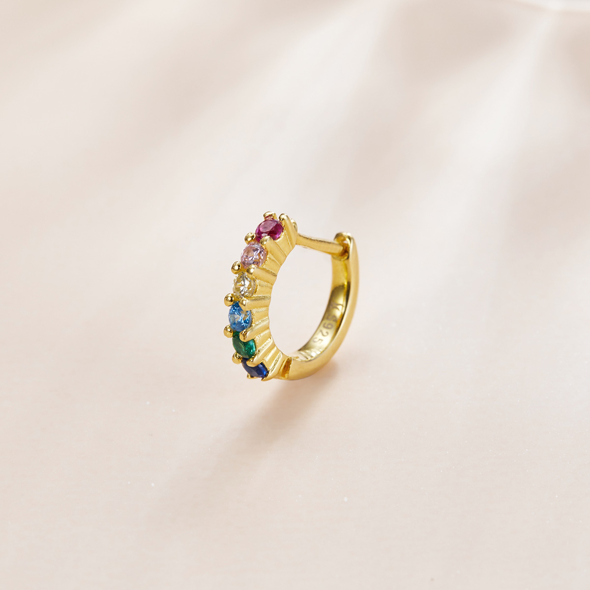 Pandora Style Earside Regenboog Oorbellen - SCE1098