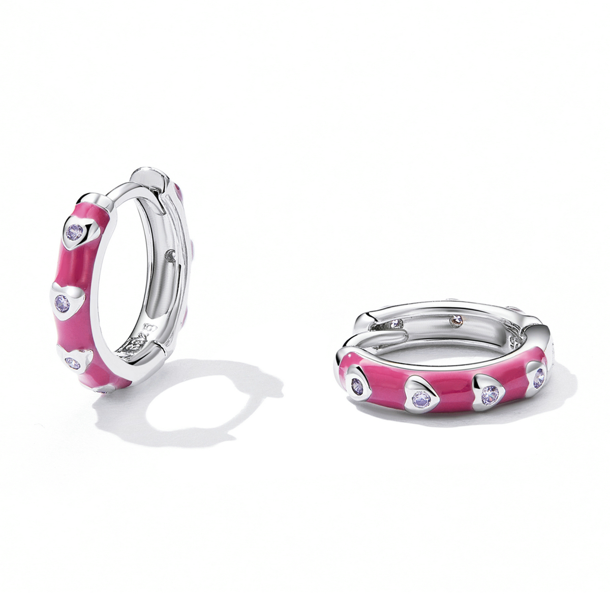 Pandora Style Eenvoudige liefde Oorbellen - BSE595