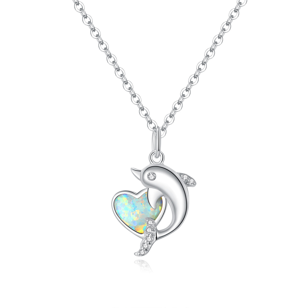 Pandora Style Dolfijn Elf Ketting - SCN412