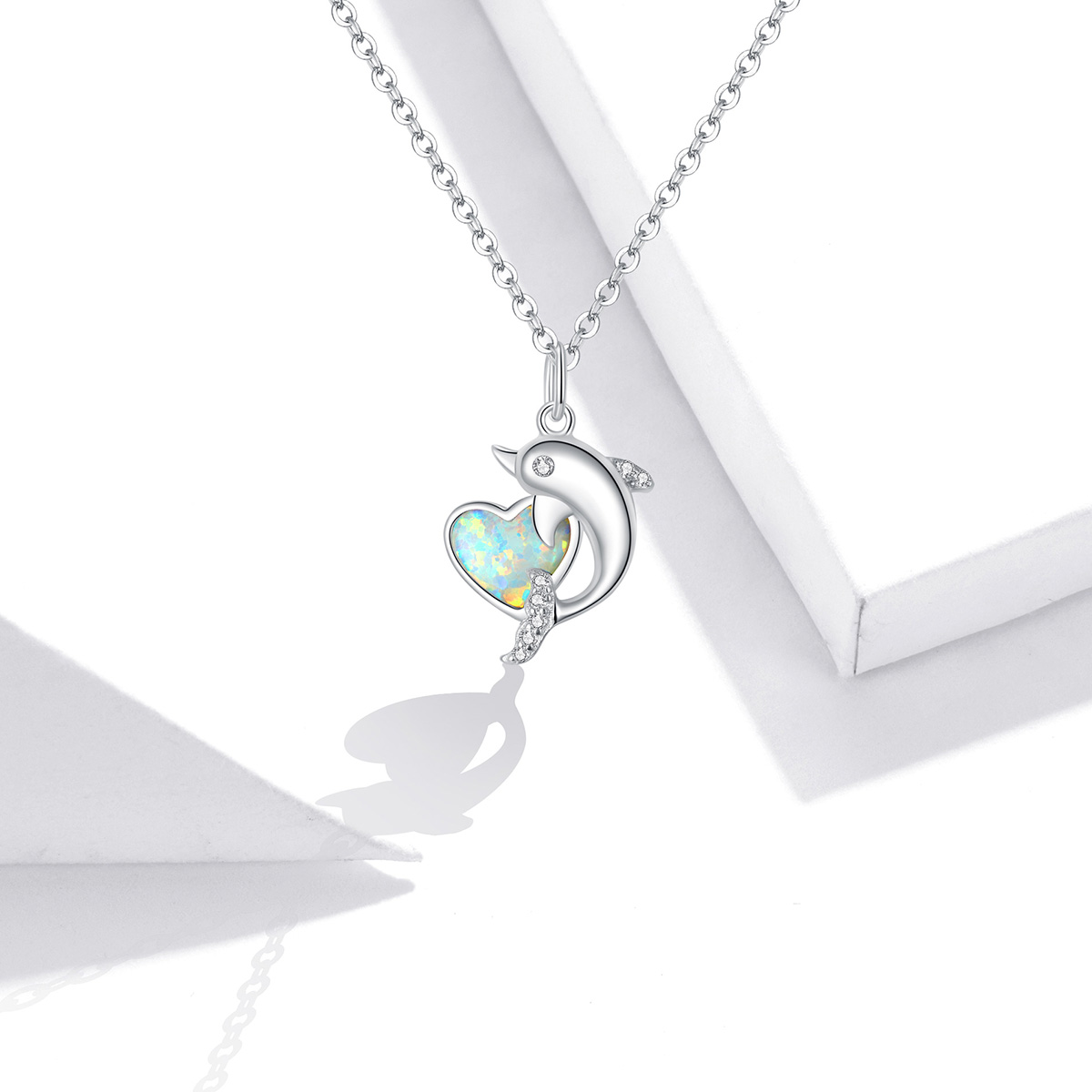 Pandora Style Dolfijn Elf Ketting - SCN412