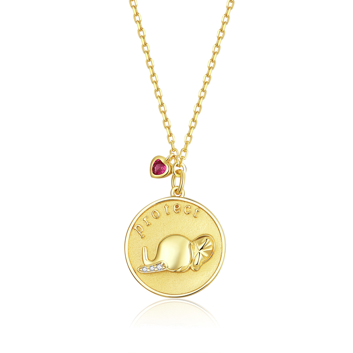 Pandora Style Elephant Relief Ketting - BSN173