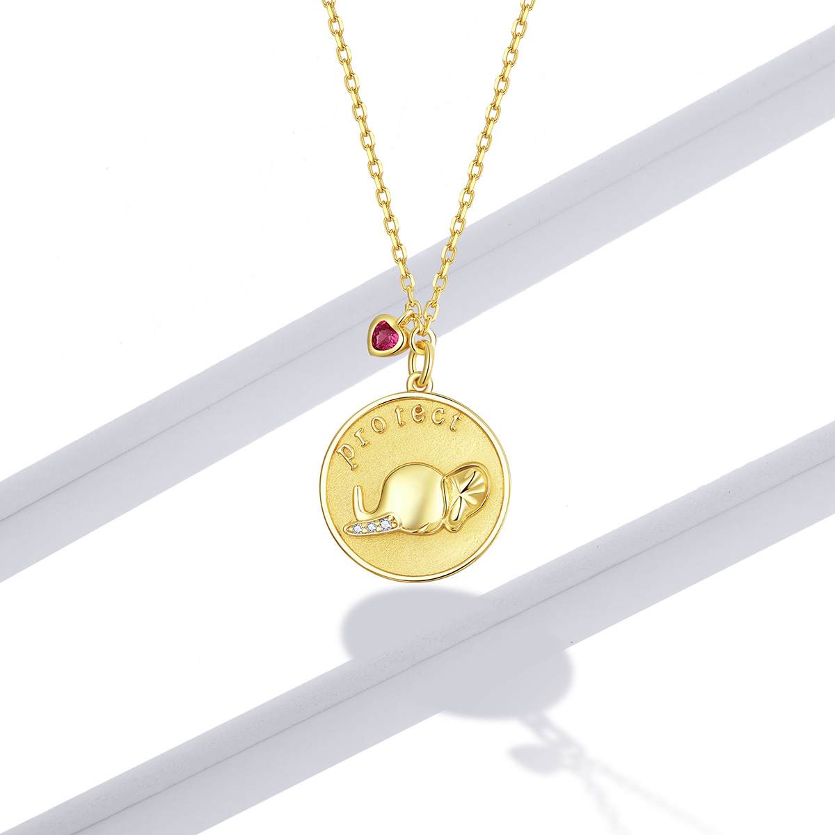 Pandora Style Elephant Relief Ketting - BSN173