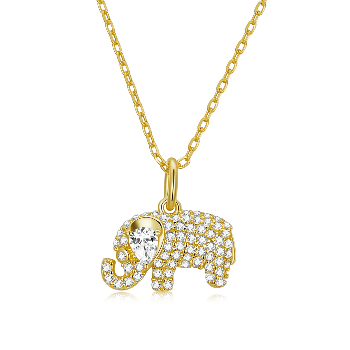 Pandora Style Exquise Olifant Ketting - BSN239-B