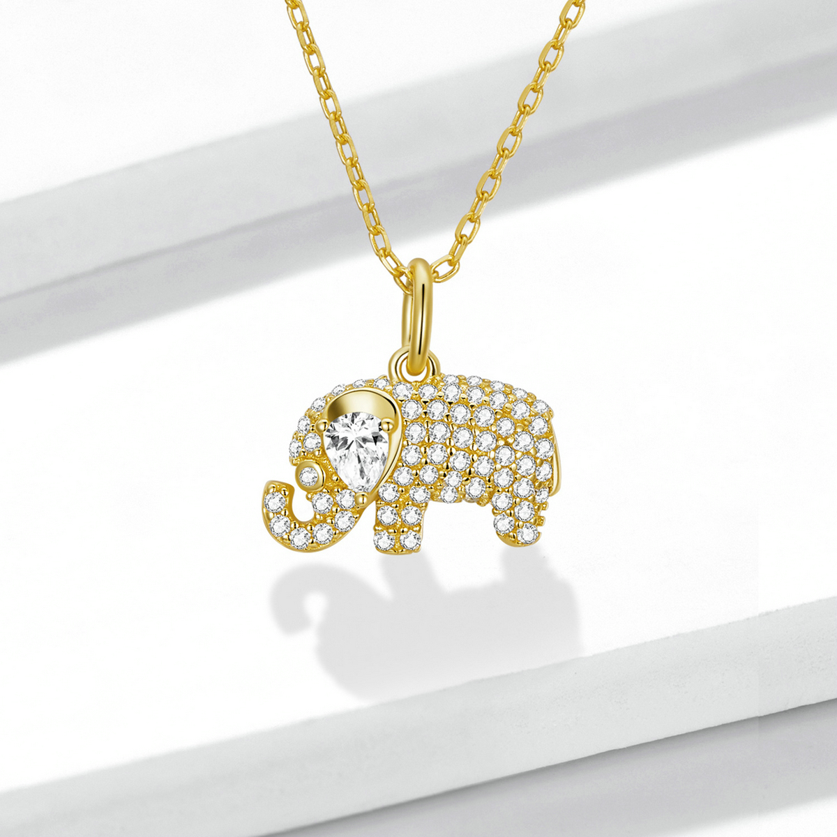 Pandora Style Exquise Olifant Ketting - BSN239-B