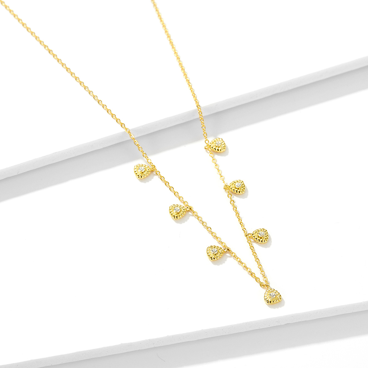 Pandora Style Gevlochten geometrie Ketting - BSN136