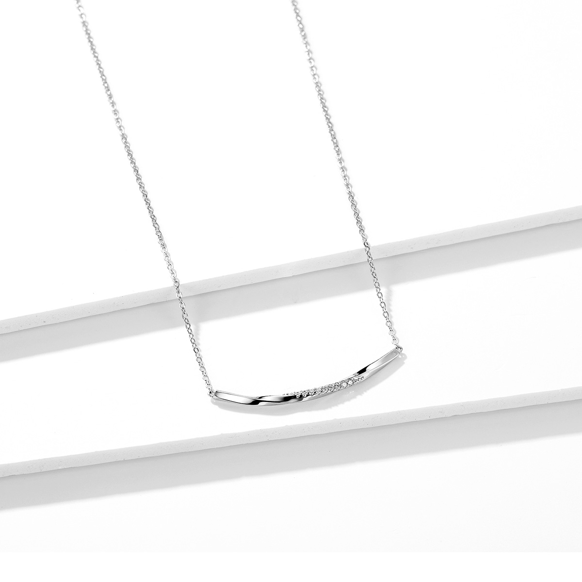 Pandora Style Glimlachen Ketting - BSN130