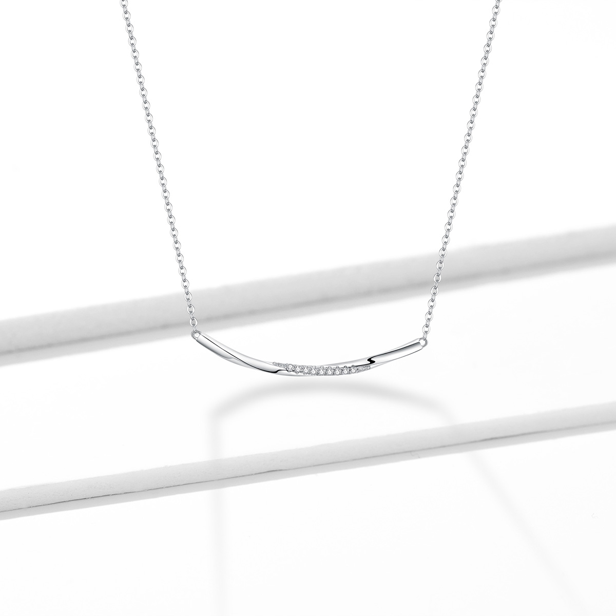 Pandora Style Glimlachen Ketting - BSN130