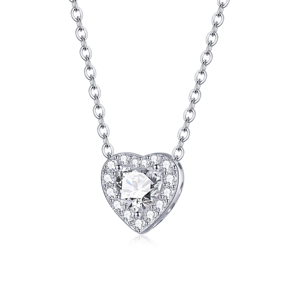 Pandora Style Heldere liefde Ketting - SCN455