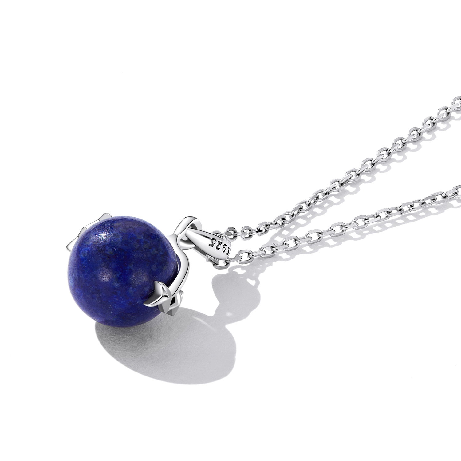 Pandora Style Lapis Lazuli Meteoor Ketting - SCN480