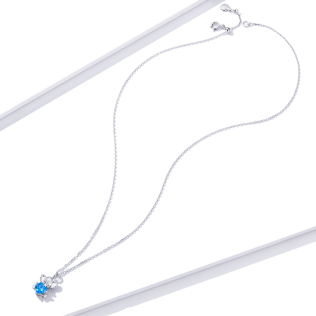 Pandora Style Levendige Olifant Ketting - BSN180