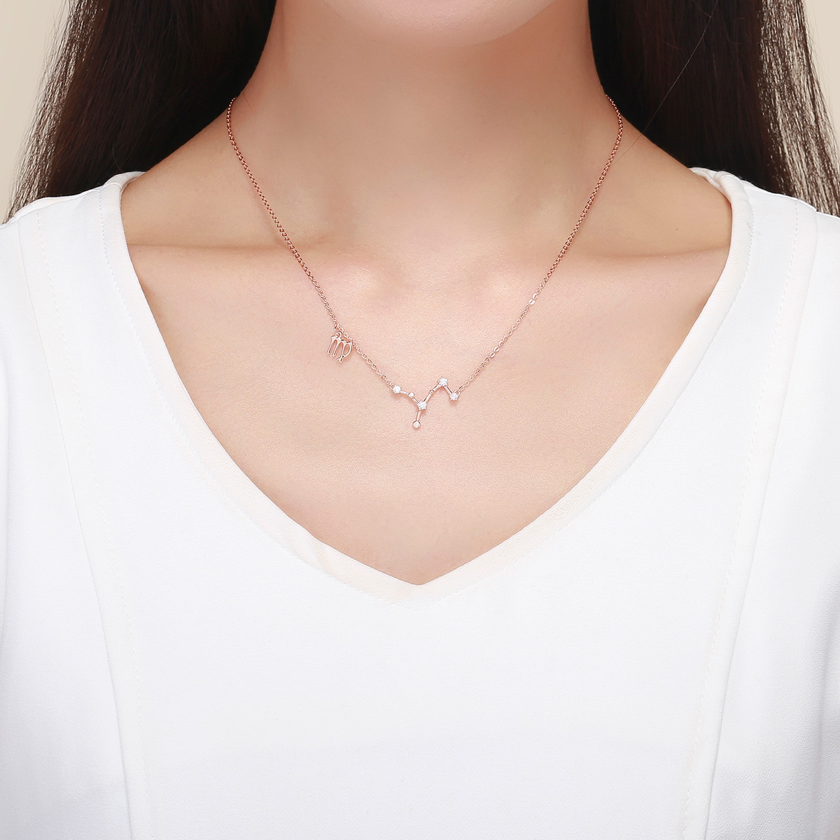 Pandora Style Maagd Ketting - BSN020