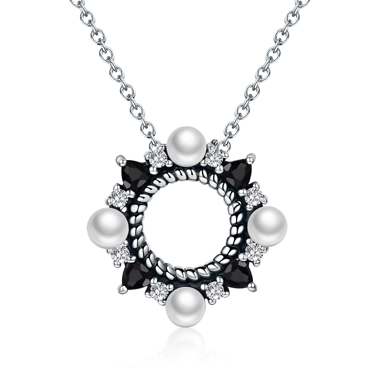 Pandora Style Prachtige beweging Ketting - VSN032