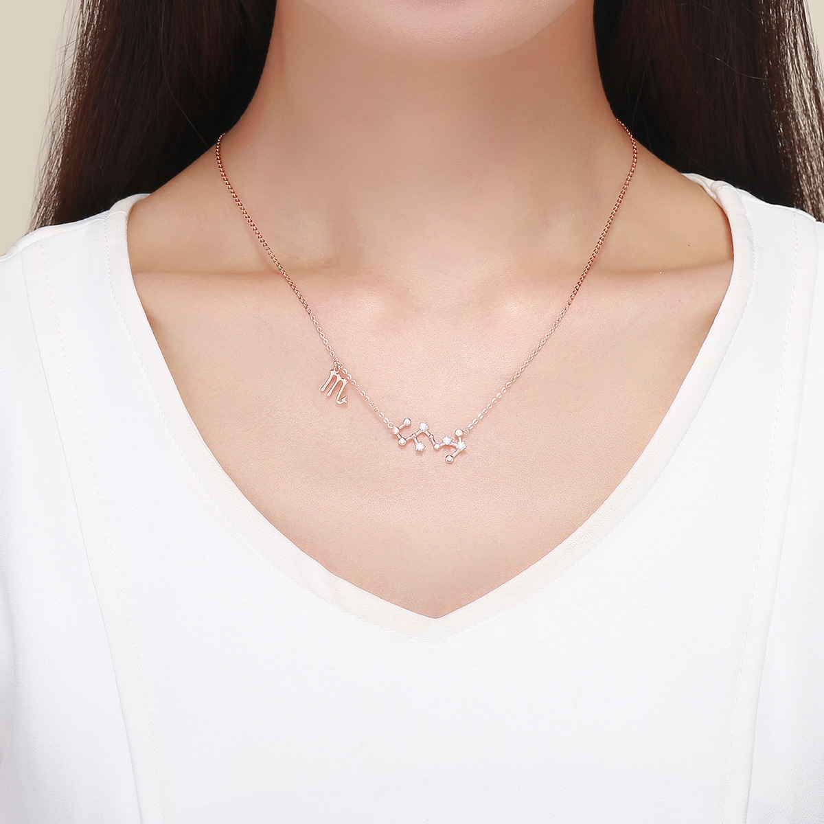 Pandora Style Schorpioen Ketting - BSN025