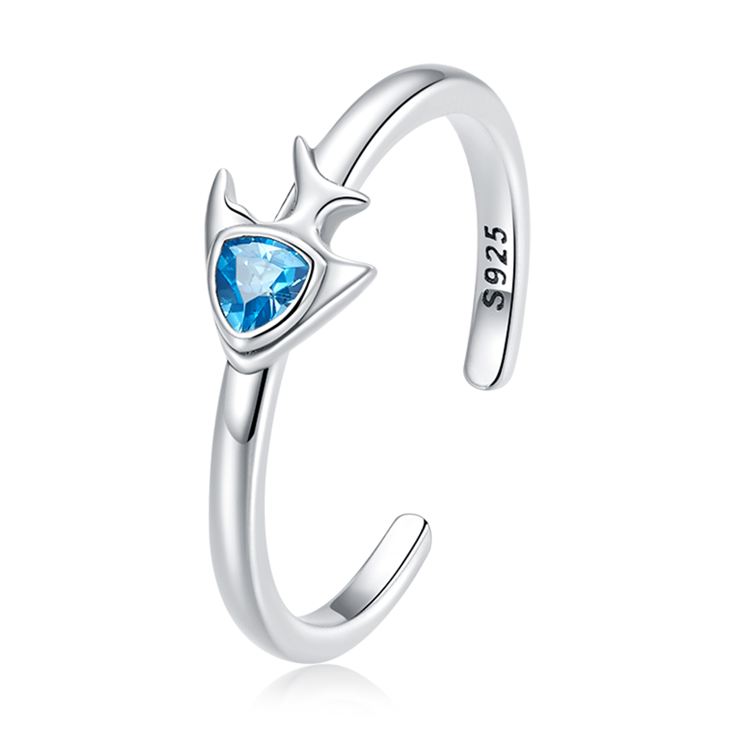 Pandora Style Creatieve Vissen Open Ring - SCR817