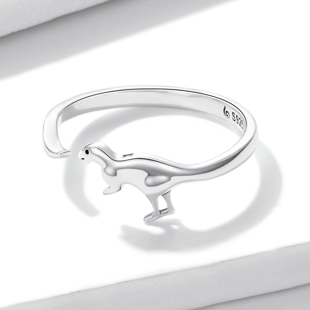 Pandora Style Dinosaurus Open Ring - BSR226