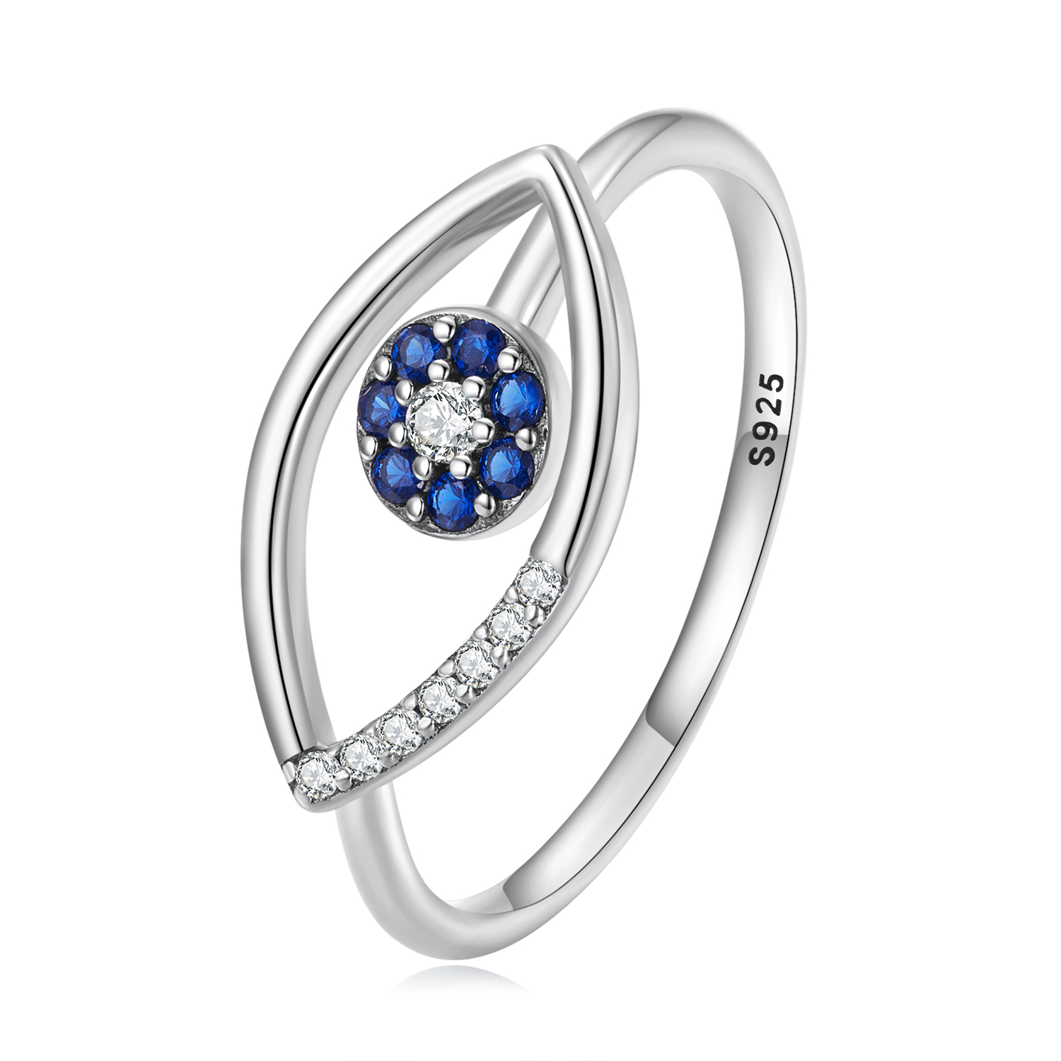 Pandora Style Duivelsoog Open Ring - SCR875