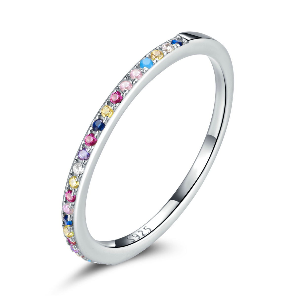 Pandora Style Kleur Halo Ring - SCR740-CF