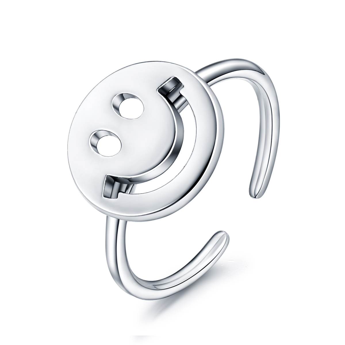 Pandora Style Leuke smiley Open Ring - VSR117