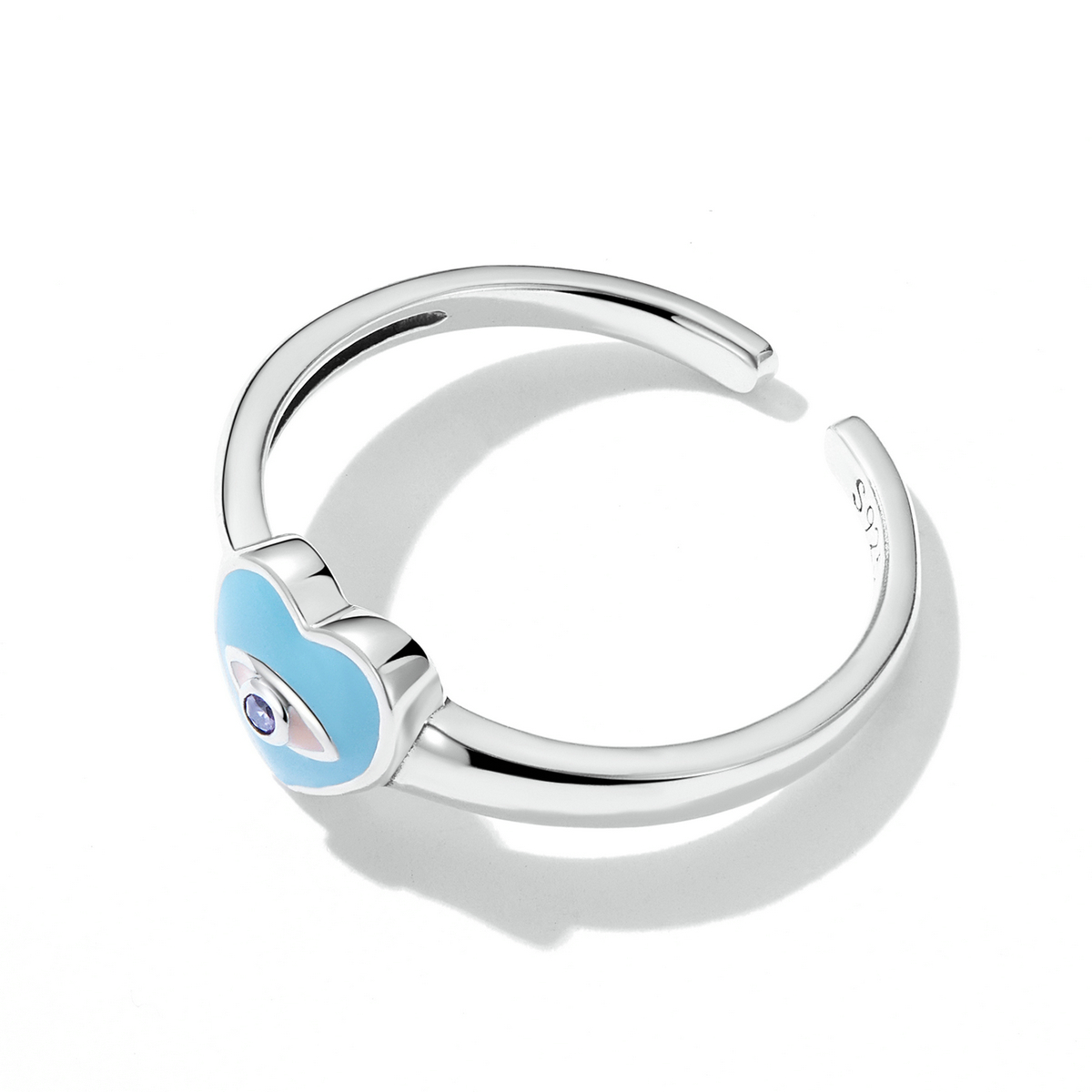 Pandora Style Liefde Duivel Ogen Open Ring - SCR806