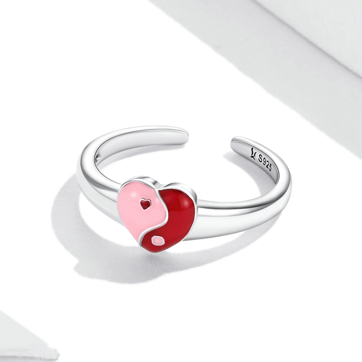 Pandora Style Love Gossip Kaart Open Ring - SCR786