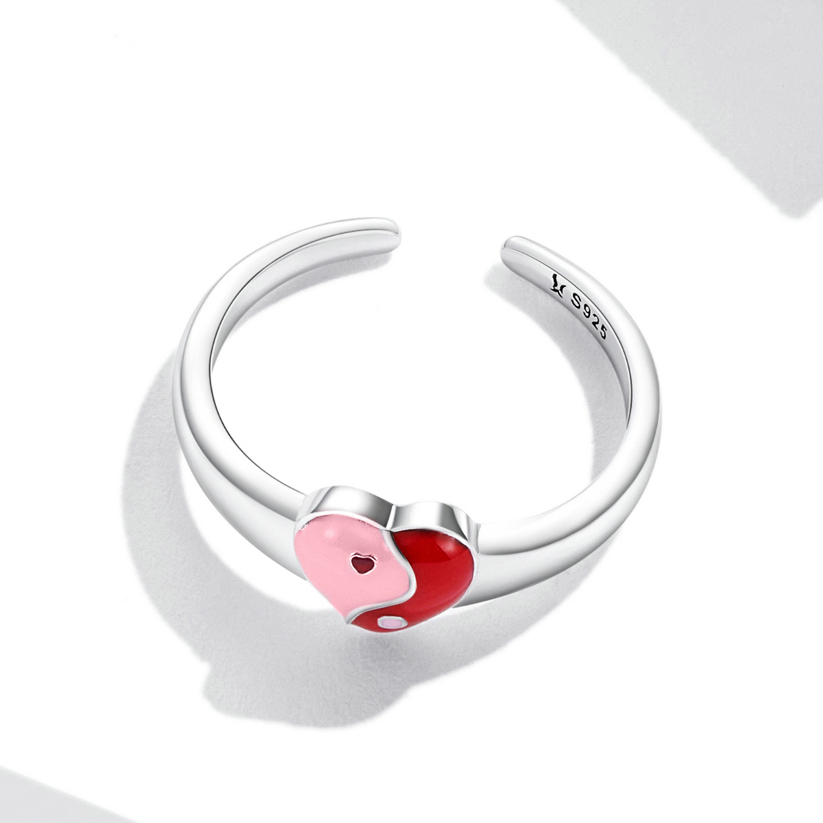 Pandora Style Love Gossip Kaart Open Ring - SCR786