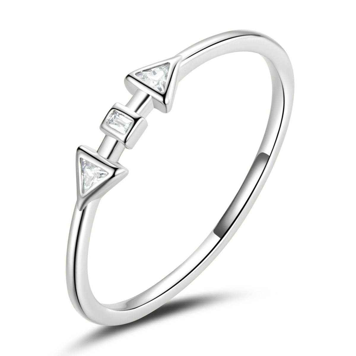 Pandora Style Minimalistisch - Pijlen Ring - BSR207-A