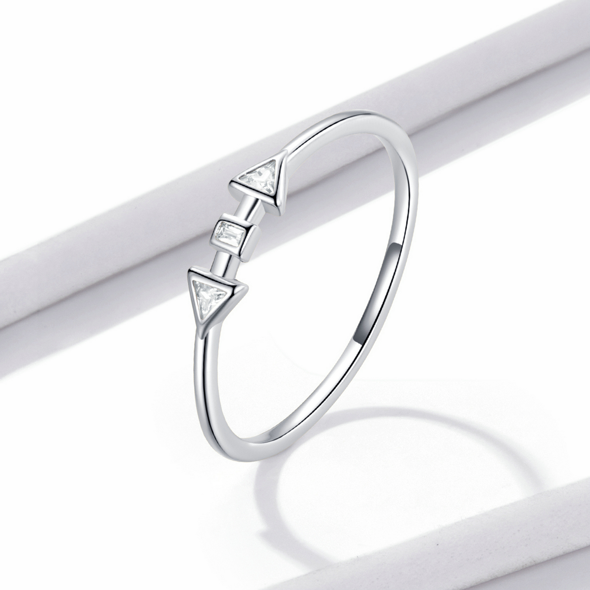 Pandora Style Minimalistisch - Pijlen Ring - BSR207-A