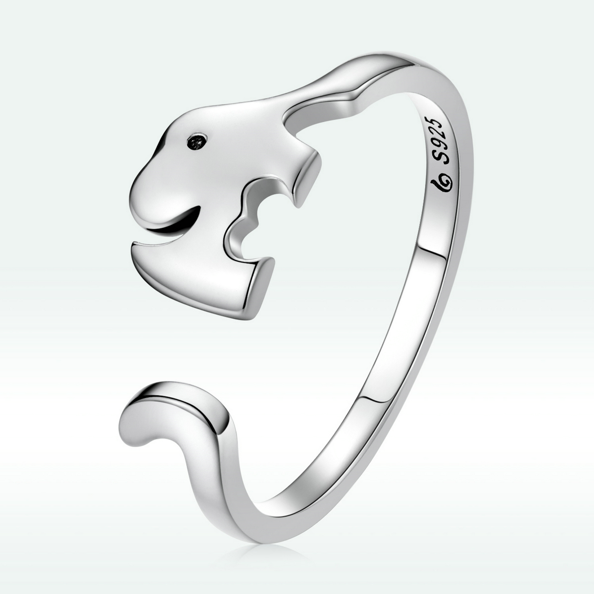 Pandora Style Olifant Open Ring - BSR227