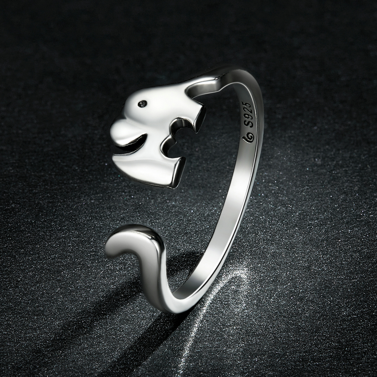 Pandora Style Olifant Open Ring - BSR227