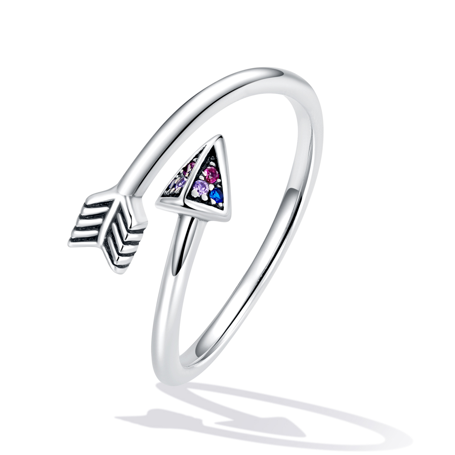 Pandora Style Pijl van liefde Open Ring - SCR820