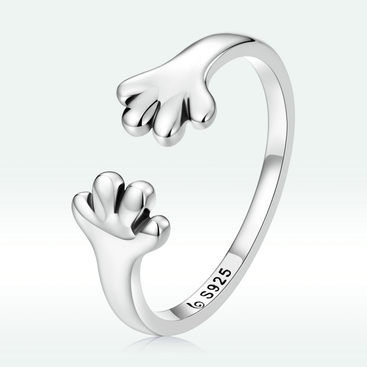 Pandora Style Schattige Puppy Open Ring - BSR225