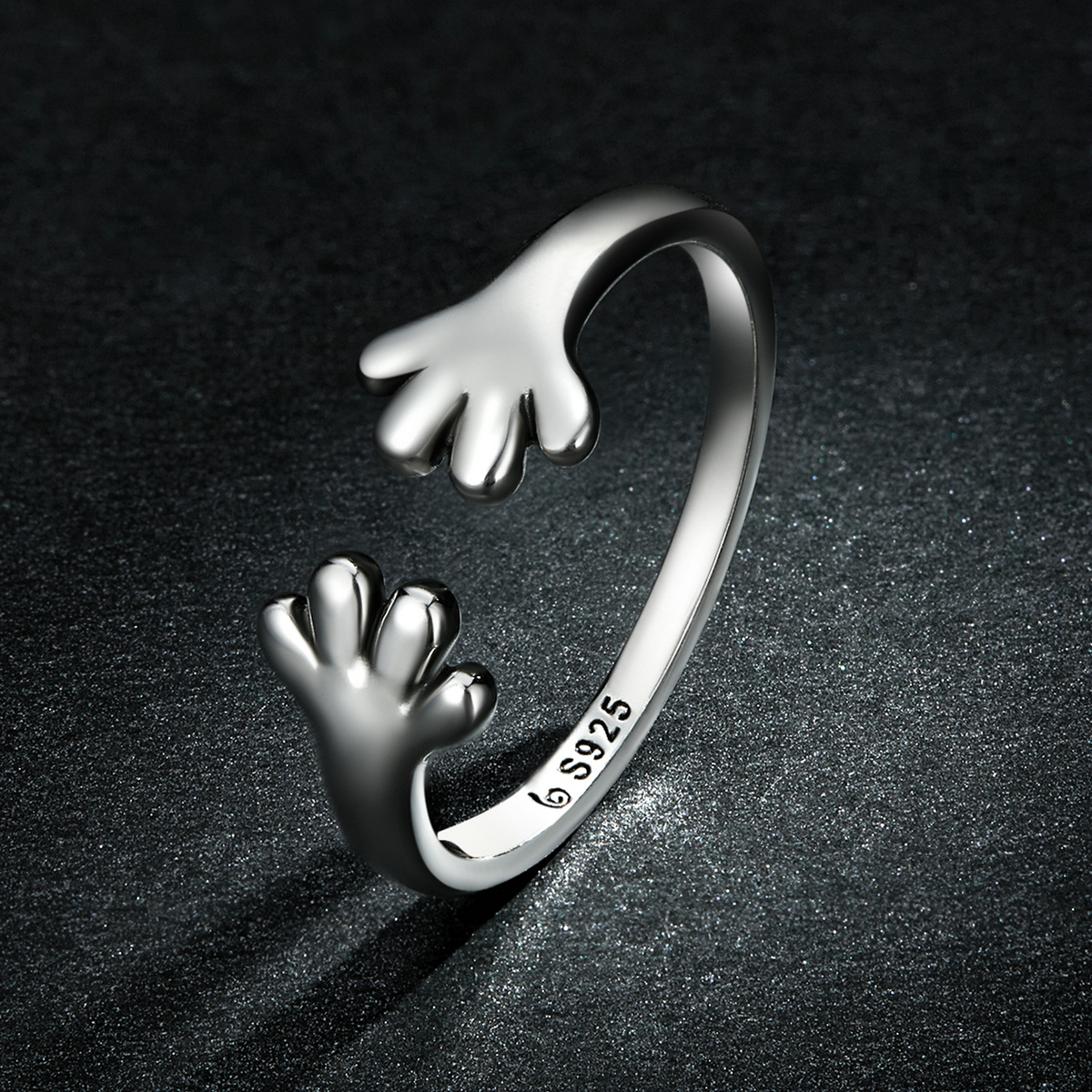 Pandora Style Schattige Puppy Open Ring - BSR225