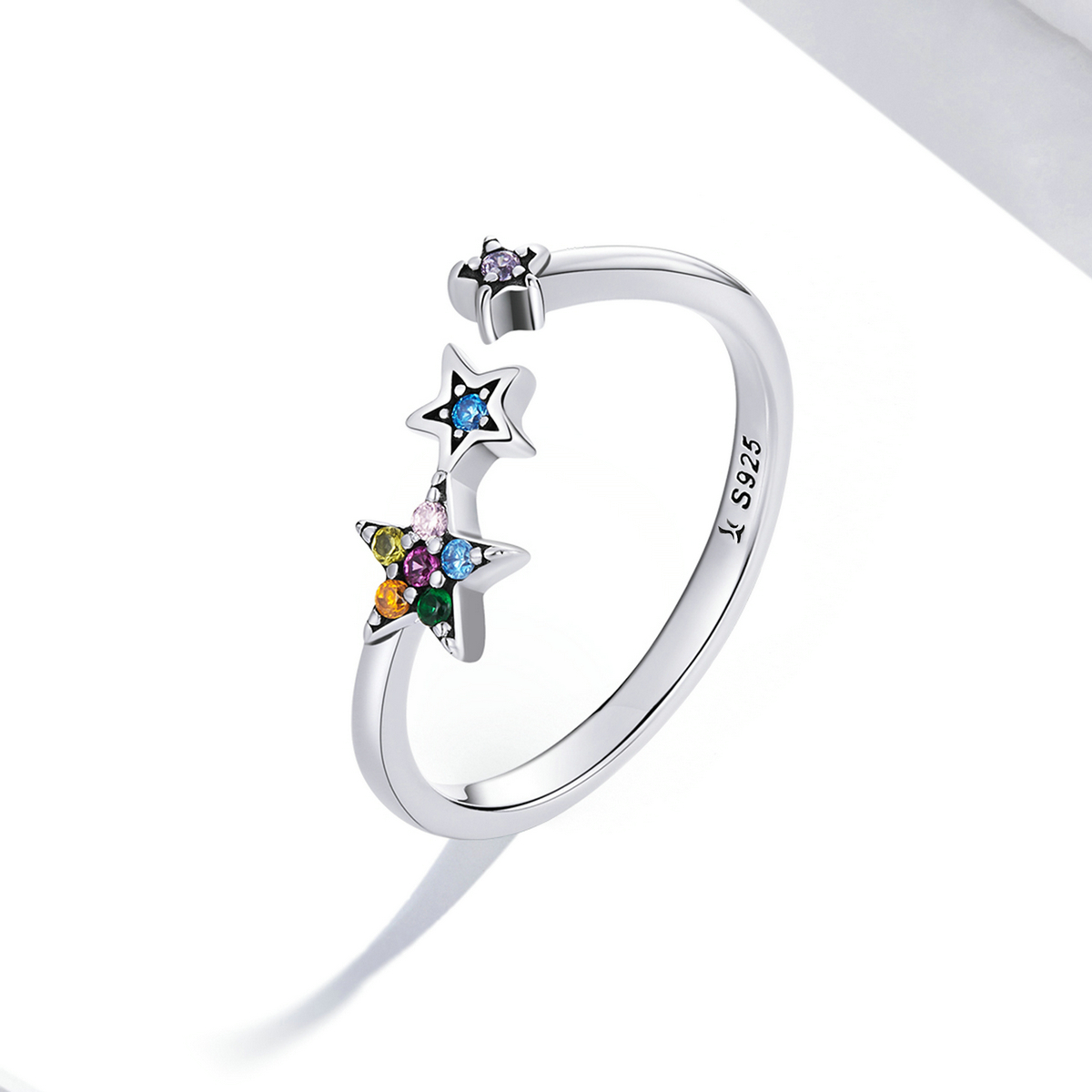 Pandora Style Ster Open Ring - SCR769