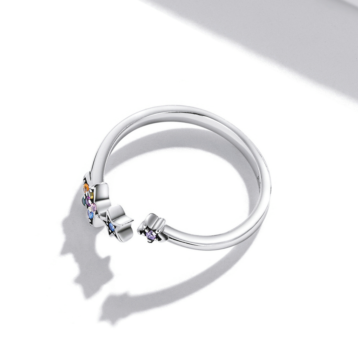 Pandora Style Ster Open Ring - SCR769