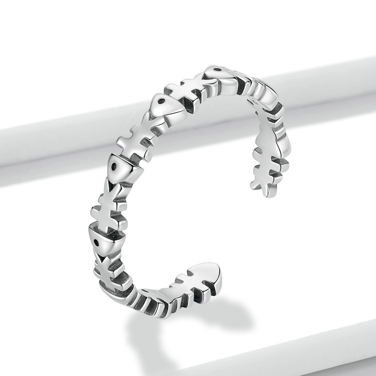 Pandora Style Visgraat Open Ring - BSR224