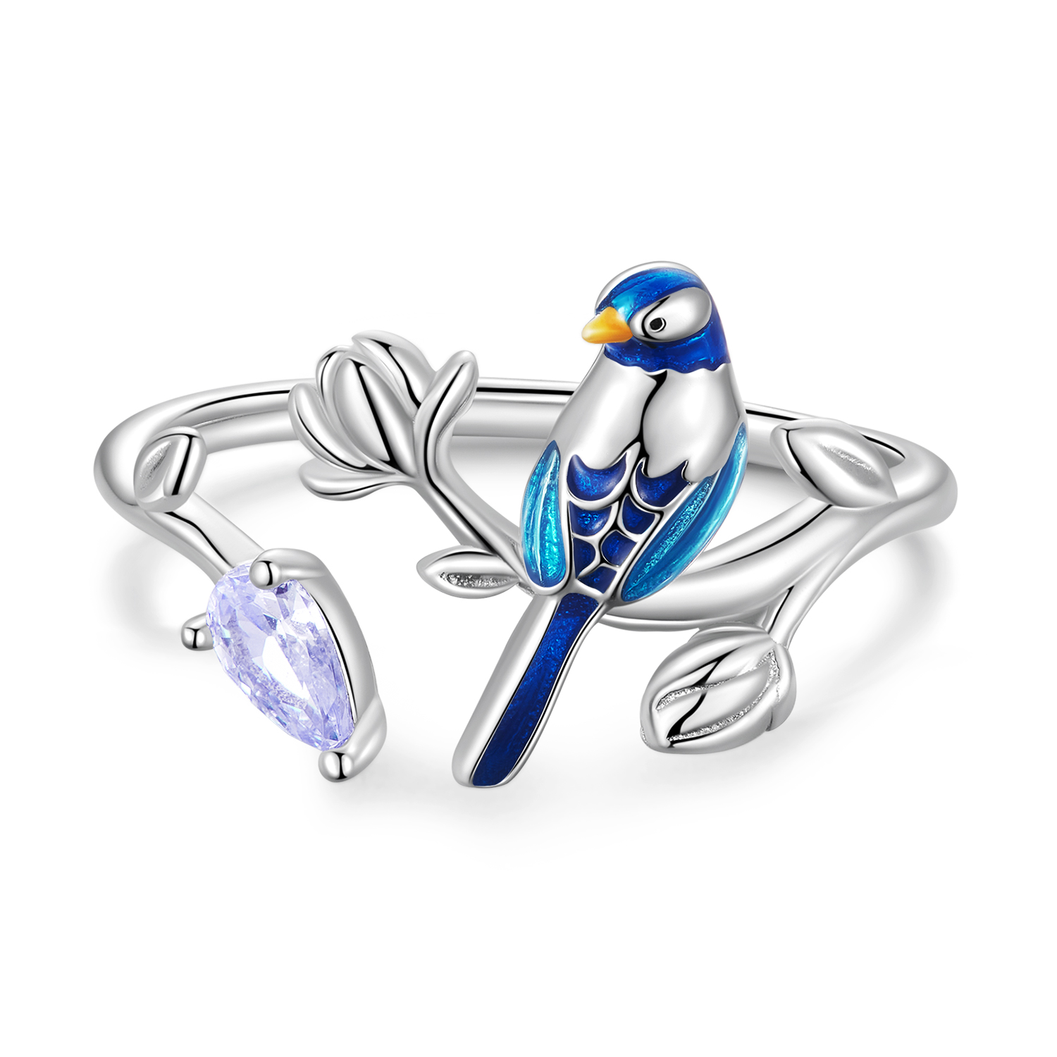 Pandora Style Vogel Open Ring - BSR288