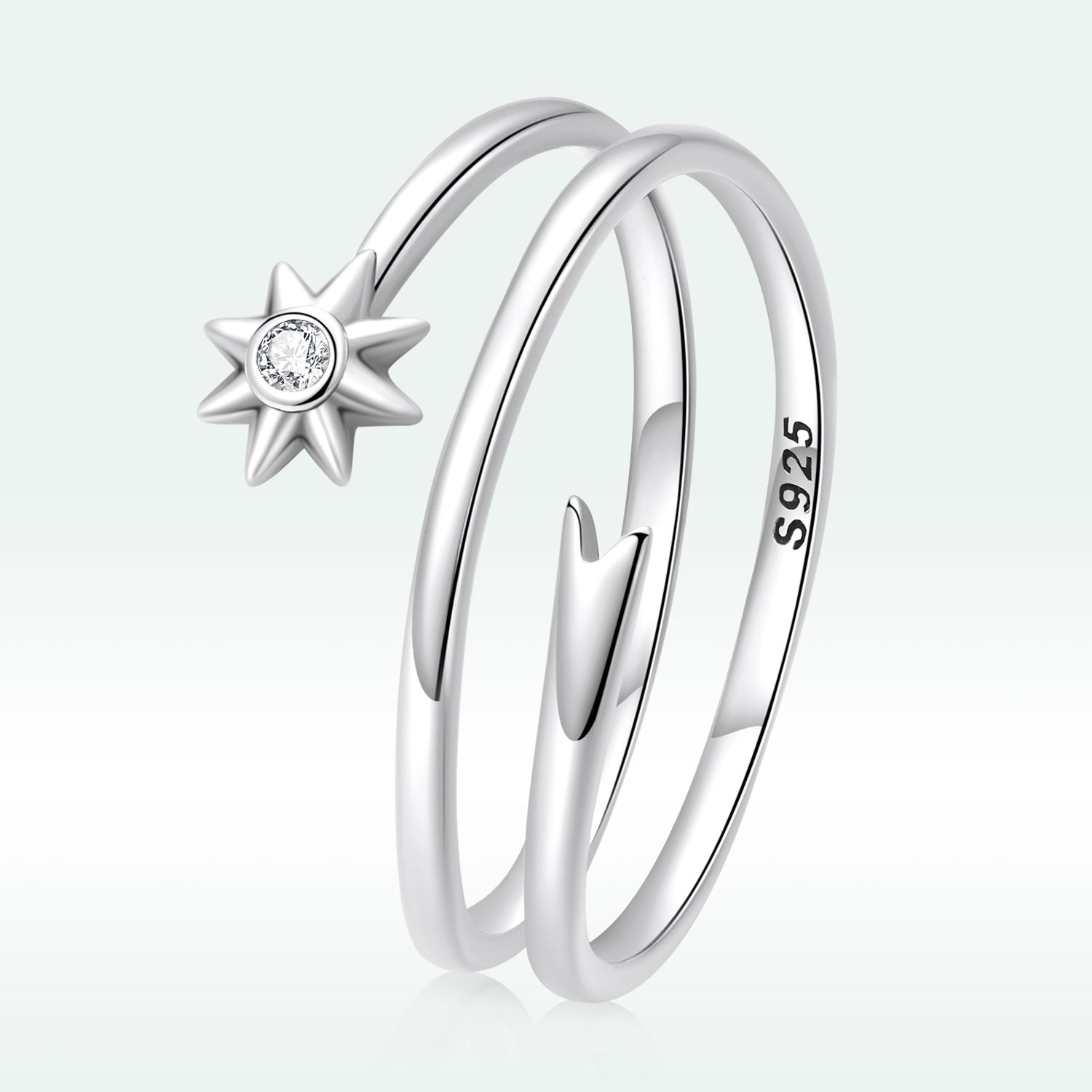 Pandora Style Wensmeteoor Open Ring - SCR810