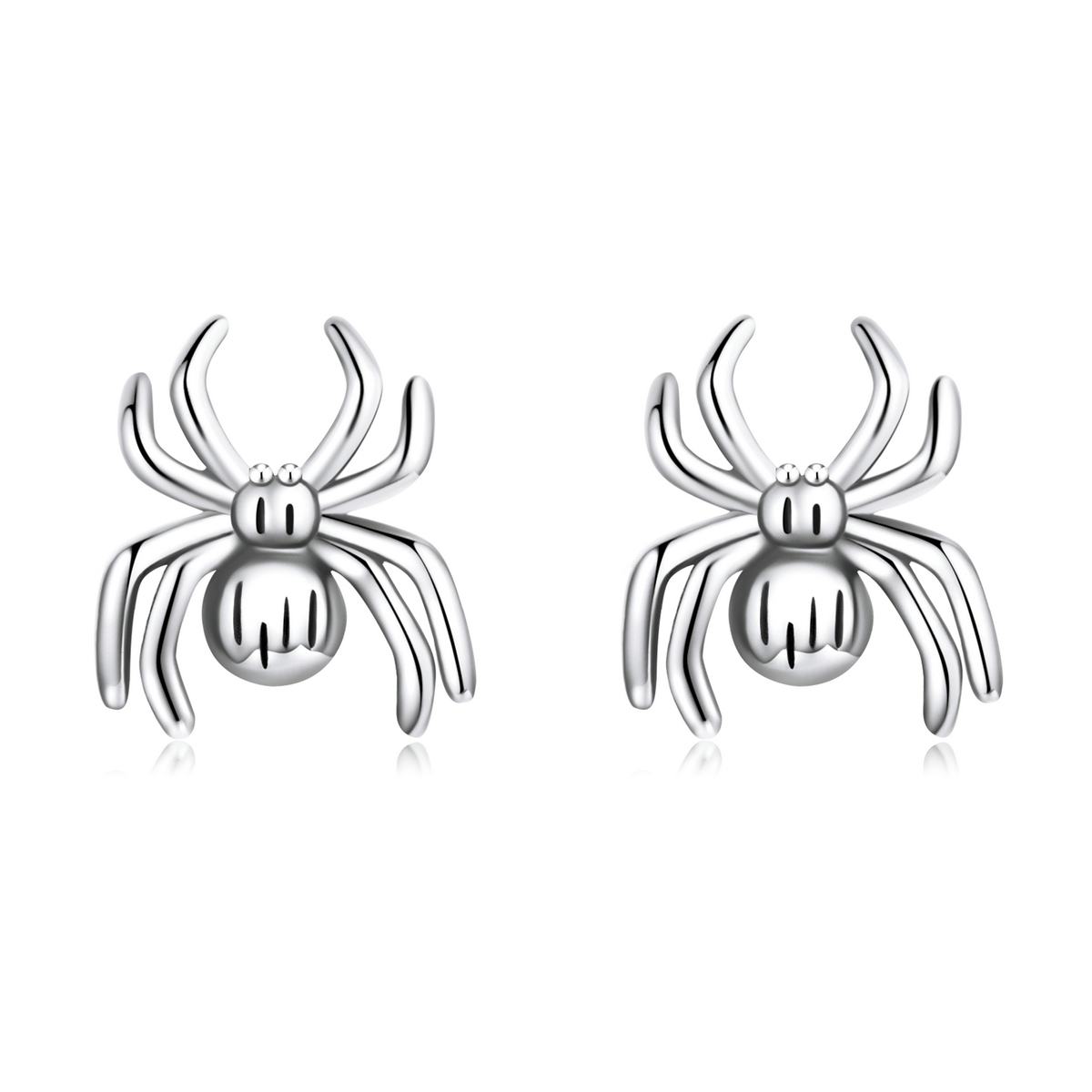 Pandora Style Achtpotige Spider Oorknopjes - SCE1290