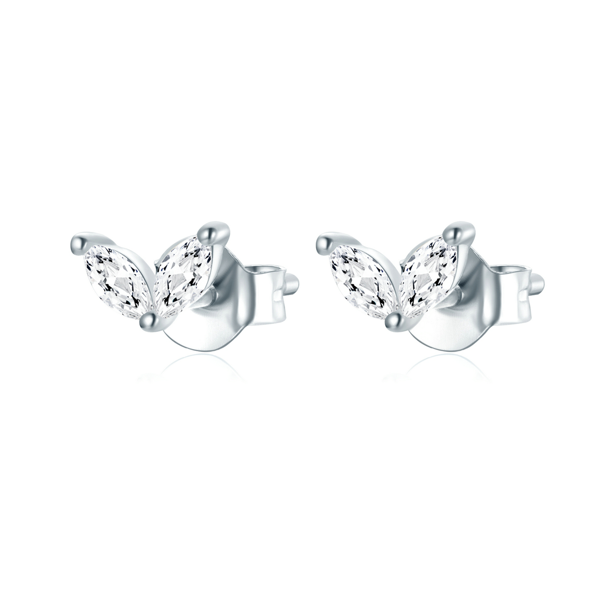 Pandora Style Delicate vlinder Oorknopjes - SCE1240-A