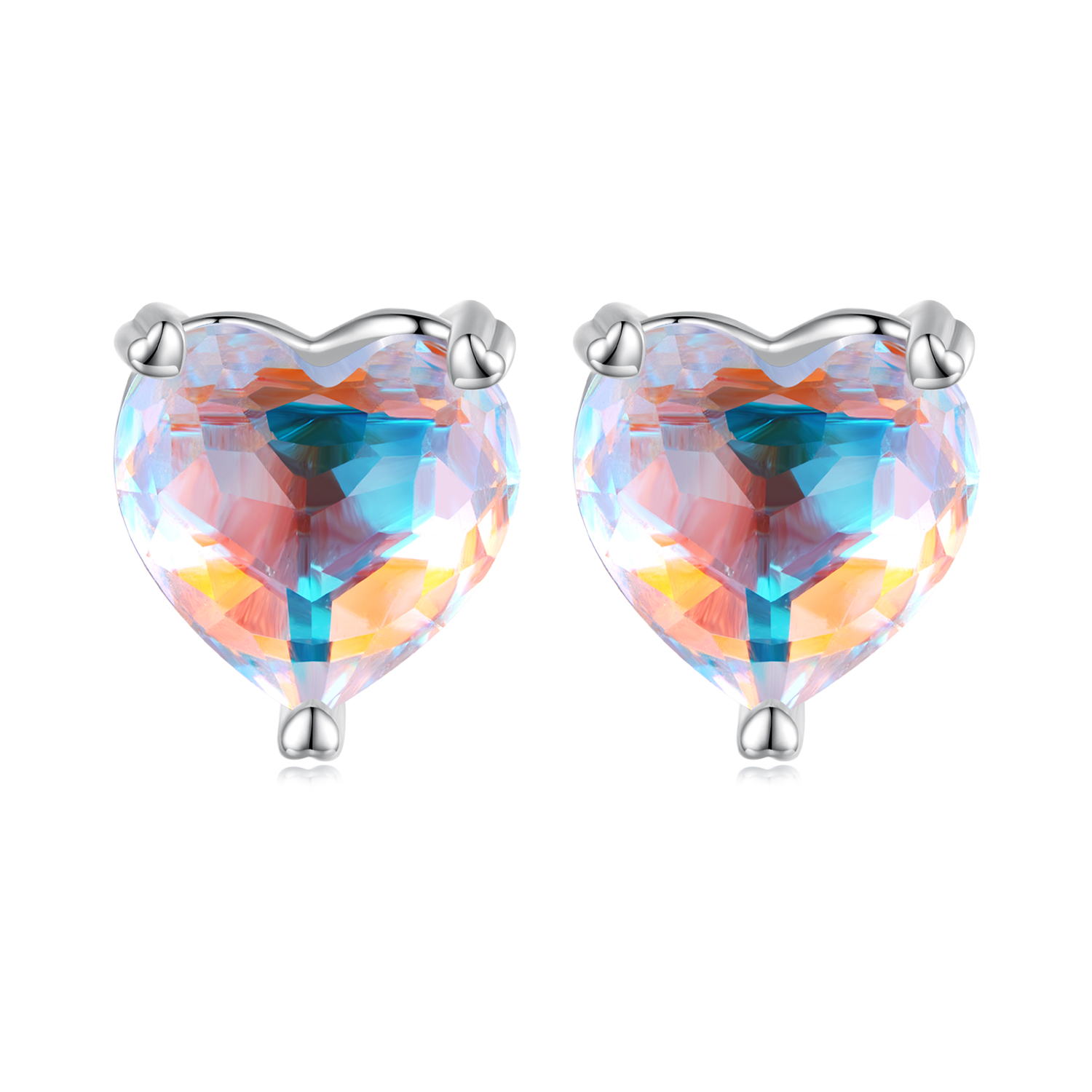 Pandora Style Liefde Symphony Glass Oorknopjes - BSE713