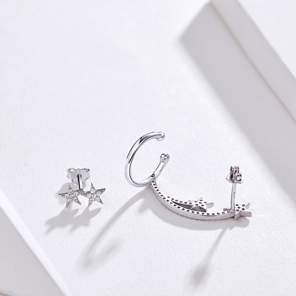 Pandora Style Star Series - Meteoor Oorknopjes - BSE087