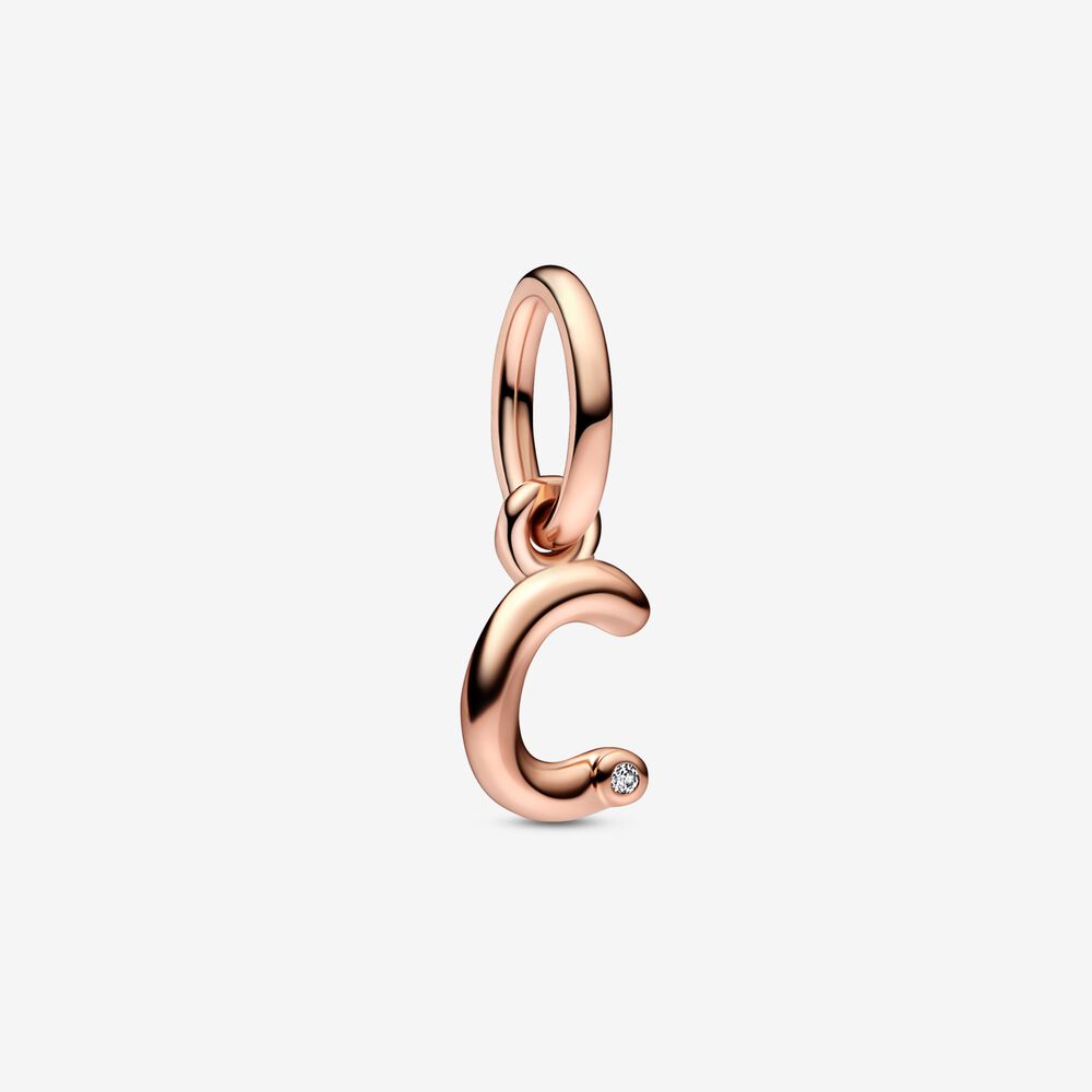 PANDORA Letter C Script Alphabet Hangbedel - 782472C01