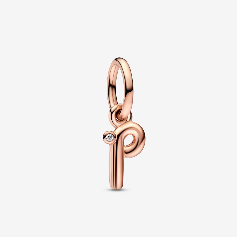 PANDORA Letter P Script Alphabet Hangbedel - 782461C01