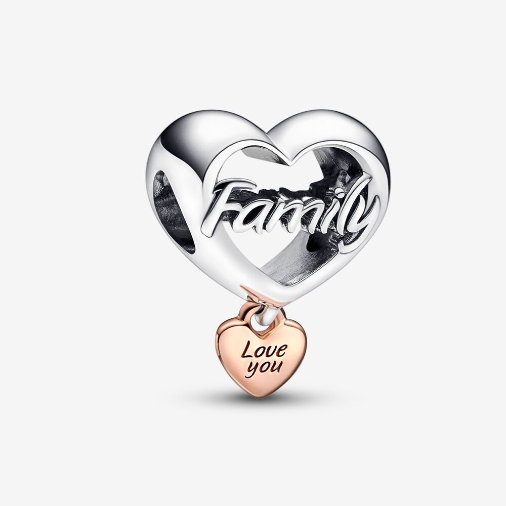 PANDORA Love You Family Hart Bedel - 782326C00