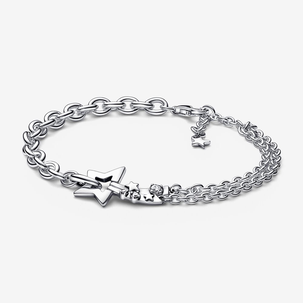 PANDORA Shooting Star Dubbele Ketting Armband - 592409C01