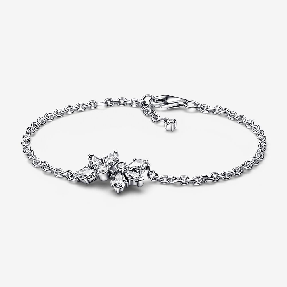 PANDORA Sprankelende Herbarium Cluster Kettingarmband - 592398C01