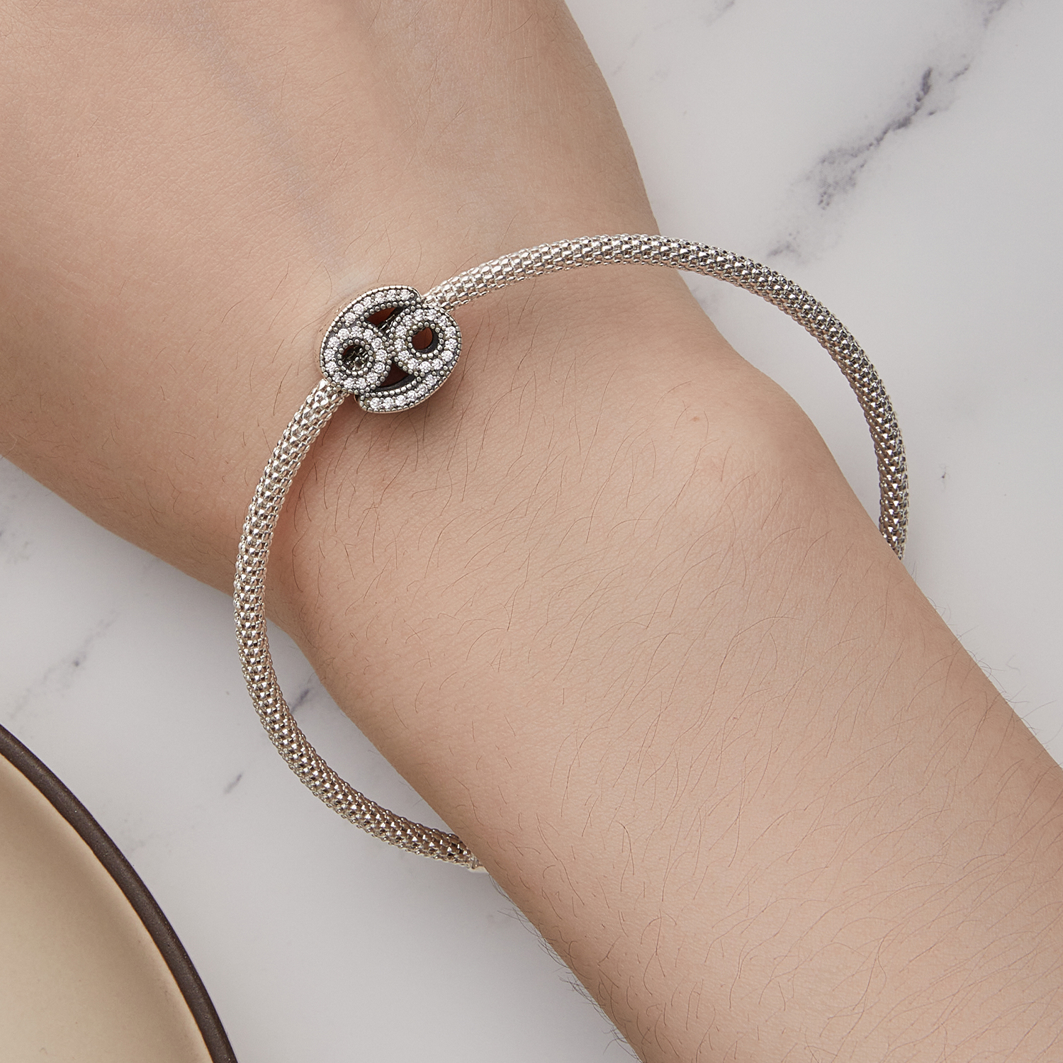 Pandora Stijl Kreeft Geluksbedel - SCC2516-4